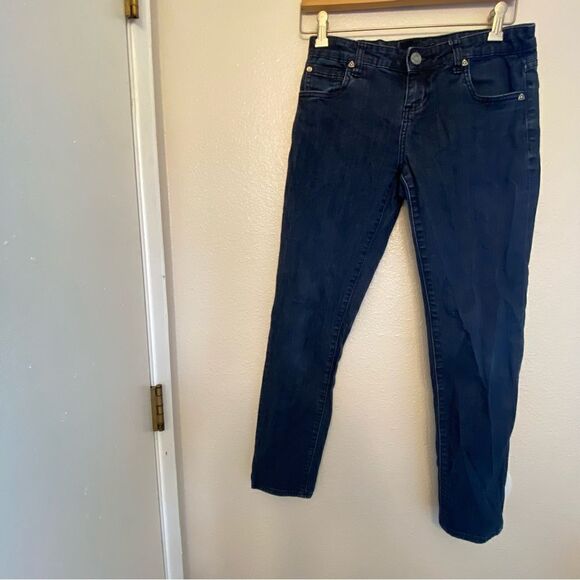 Kut From The Kloth skinny low mid rise dark wash jeans-4 - Picture 2 of 11